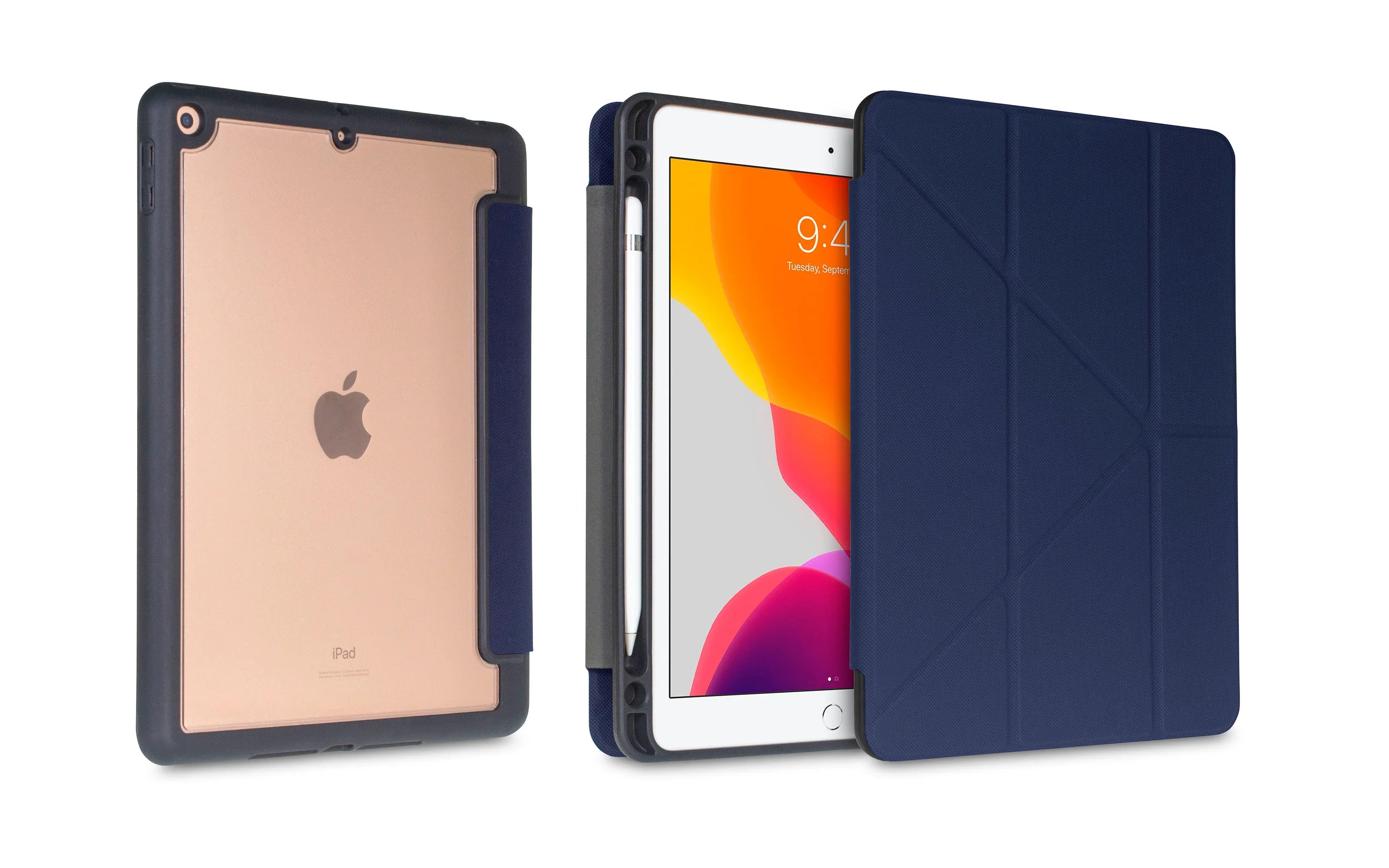 Torrii Torero Case With Pencil Slot For Apple iPad 10.2 (2019) - Dark Blue - Tashqila Torrii Torero Case With Pencil Slot For Apple iPad 10.2 (2019) - Dark Blue - Tashqila